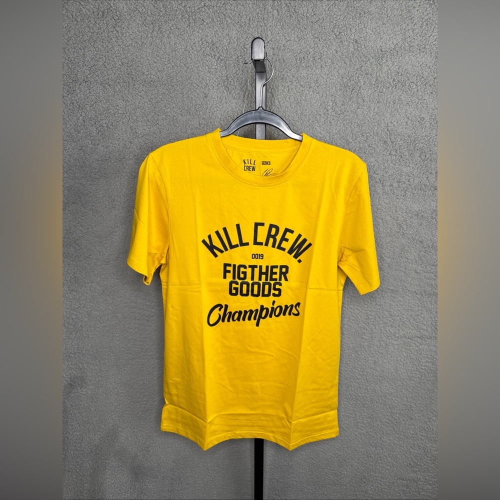 Kill Crew Apparel T-Shirt Men's M KILL CREW (Figther) Champions (Misprint)